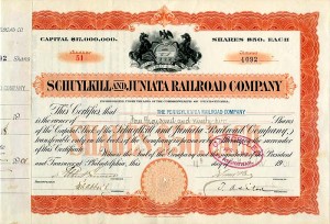 Schuylkill and Juniata Railroad Company